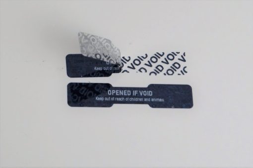 TamperMax®, Tamper-Evident Holographic Security Label Seal Sticker, Dogbone, 1.75" x 0.375" - Image 17
