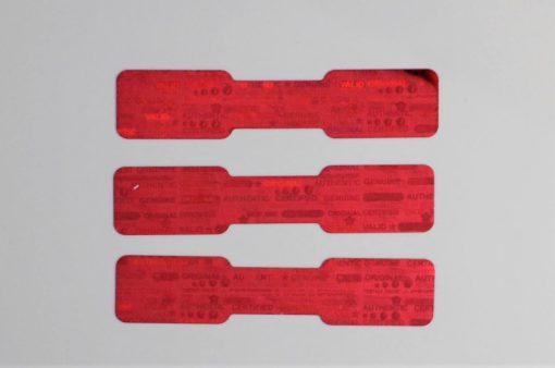 TamperMax®, Tamper-Evident Holographic Security Label Seal Sticker, Dogbone, 1.75" x 0.375" - Image 6