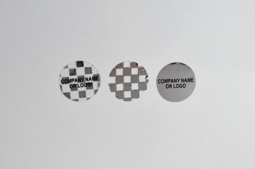 TamperVoid®, Tamper-Evident Security Label Seal Sticker, Circle, 0.625" Diameter - Image 5