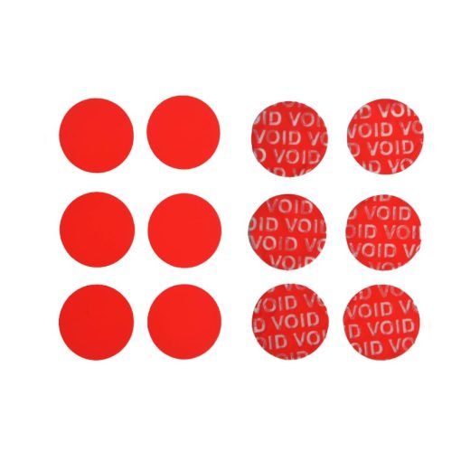 TamperGuard®, Tamper-Evident Security Label Seal Sticker, Circle, 0.75" Diameter