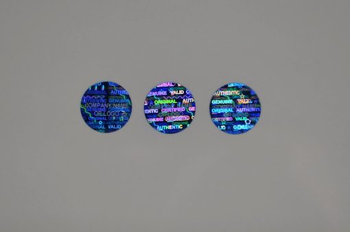 TamperMax®, Tamper-Evident Holographic Security Label Seal Sticker, Circle, 0.5" diameter - Image 22