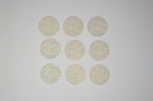 TamperMax®, Tamper-Evident Holographic Security Label Seal Sticker, Circle, 0.75" Diameter - Image 25