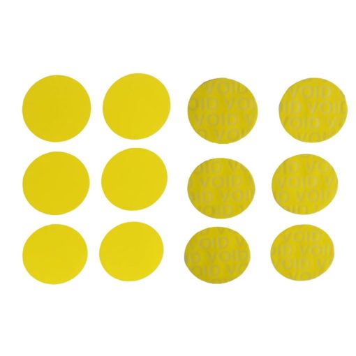TamperGuard®, Tamper-Evident Security Label Seal Sticker, Circle, 0.75" Diameter - Image 8