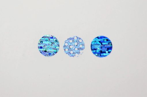 TamperMax®, Tamper-Evident Holographic Security Label Seal Sticker, Circle, 0.5" diameter - Image 23