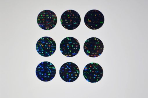 TamperMax®, Tamper-Evident Holographic Security Label Seal Sticker, Circle, 0.75" Diameter - Image 29