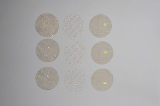 TamperMax®, Tamper-Evident Holographic Security Label Seal Sticker, Circle, 0.75" Diameter - Image 26