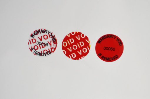 TamperColor®, Tamper-Evident Security Label Seal Sticker, Circle, 0.75″ Diameter - Image 11