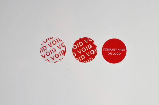 TamperColor®, Tamper-Evident Security Label Seal Sticker, Circle, 0.75″ Diameter - Image 13