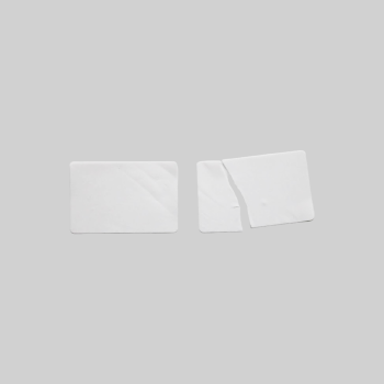 DestructID®, Tamper-Evident Destructible Security Label Seal Sticker, Rectangle, 0.75" X 0.6"