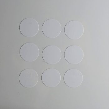 PermAsset®, Permanent Asset Tag Label Sticker, Circle, 0.75″ Diameter