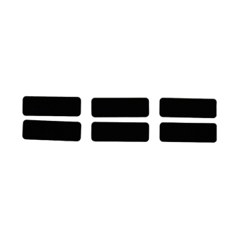 PermAsset®, Permanent Asset Tag Label Sticker, Rectangle, 0.75" x 0.25″