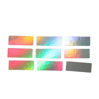 PermAsset®, Permanent Asset Tag Label Sticker, Rectangle, 1" x 0.375″