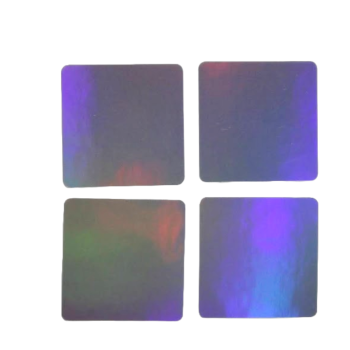 PermAsset®, Permanent Asset Tag Label Sticker, Square, 1" x 1″