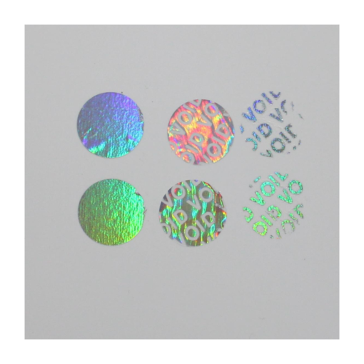 TamperColor®, Tamper-Evident Security Label Seal Sticker, Circle, 0.5″ Diameter - Image 4