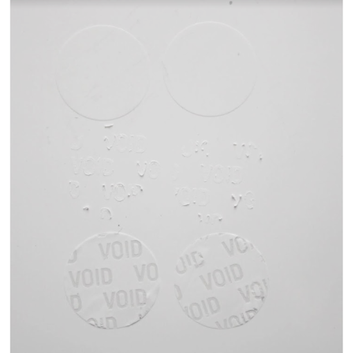 TamperColor®, Tamper-Evident Security Label Seal Sticker, Circle, 1″ Diameter - Image 11
