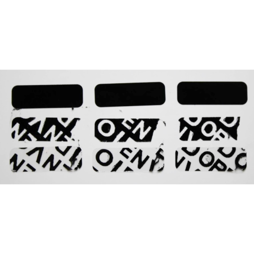 TamperColor®, Tamper-Evident Security Label Seal Sticker, Rectangle, 0.75" x 0.25" - Image 4