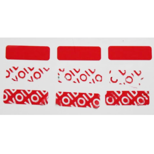 TamperColor®, Tamper-Evident Security Label Seal Sticker, Rectangle, 0.75" x 0.25" - Image 11