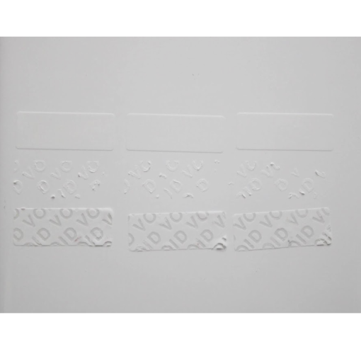 TamperColor®, Tamper-Evident Security Label Seal Sticker, Rectangle, 1" x 0.375" - Image 6