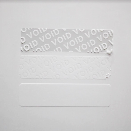 TamperColor®, Tamper-Evident Security Label Seal Sticker, Rectangle, 2" x 0.5" - Image 6