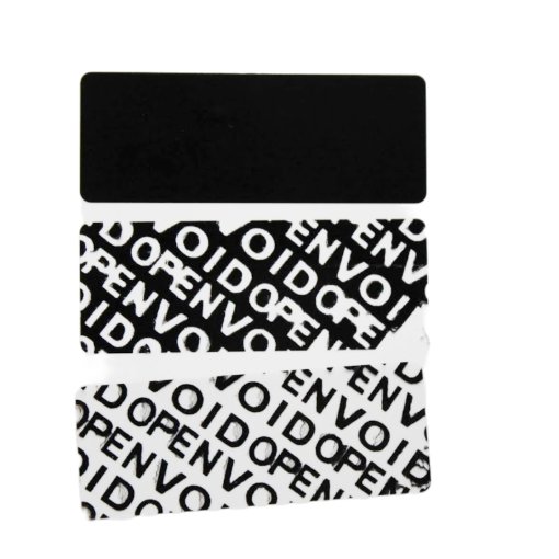 TamperColor®, Tamper-Evident Security Label Seal Sticker, Rectangle, 2" x 0.75" - Image 2
