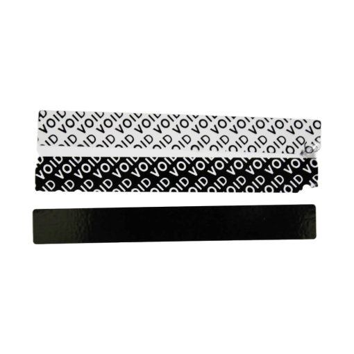 TamperColor®, Tamper-Evident Security Label Seal Sticker, Rectangle, 4" x 0.5" - Image 2