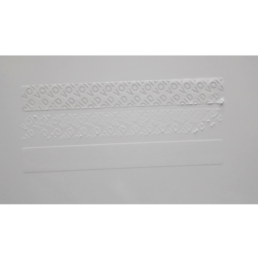TamperColor®, Tamper-Evident Security Label Seal Sticker, Rectangle, 4" x 0.5" - Image 6