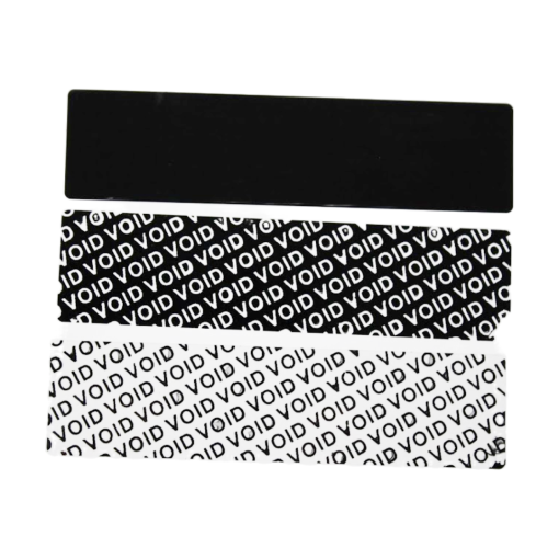 TamperColor®, Tamper-Evident Security Label Seal Sticker, Rectangle, 4" x 1" - Image 2