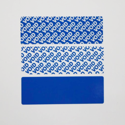 TamperColor®, Tamper-Evident Security Label Seal Sticker, Rectangle, 3" x 1" - Image 4