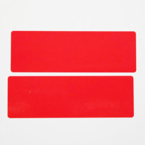 TamperColor®, Tamper-Evident Security Label Seal Sticker, Rectangle, 3" x 1"
