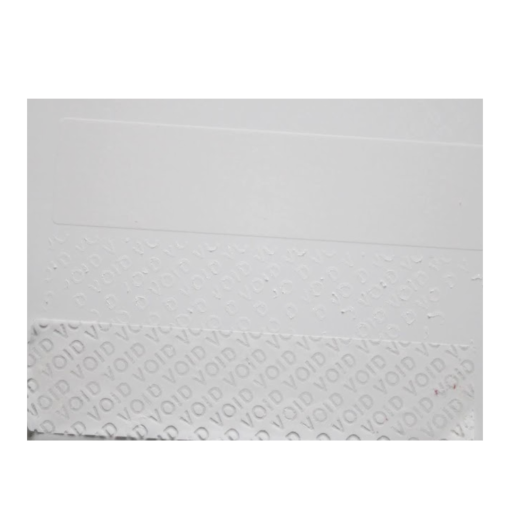 TamperColor®, Tamper-Evident Security Label Seal Sticker, Rectangle, 4" x 1" - Image 6