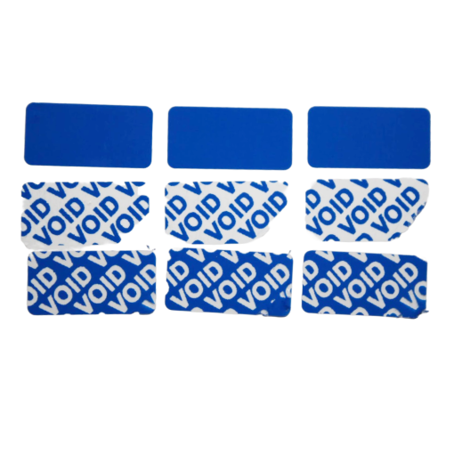 TamperColor®, Tamper-Evident Security Label Seal Sticker, Rectangle, 1" x 0.5" - Image 4