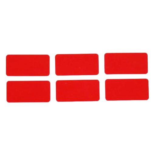 TamperColor®, Tamper-Evident Security Label Seal Sticker, Rectangle, 1" x 0.5"