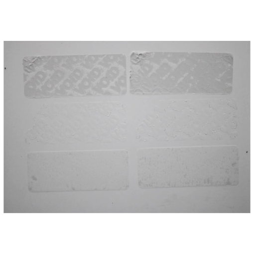 TamperColor®, Tamper-Evident Security Label Seal Sticker, Rectangle, 1.5" x 0.6" - Image 6