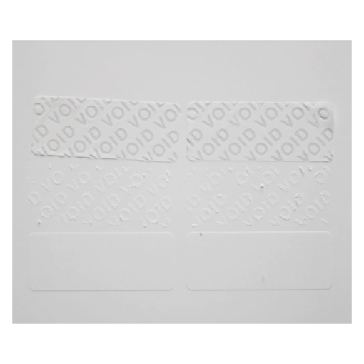 TamperColor®, Tamper-Evident Security Label Seal Sticker, Rectangle, 1.5" x 0.6" - Image 8
