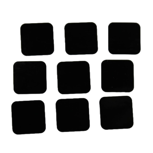 TamperColor®, Tamper-Evident Security Label Seal Sticker, Square, 0.5" x 0.5" - Image 3