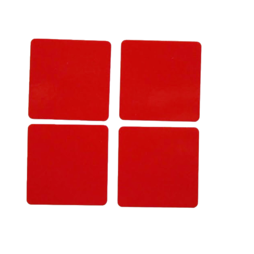 TamperColor®, Tamper-Evident Security Label Seal Sticker, Square, 1" x 1" - Image 5