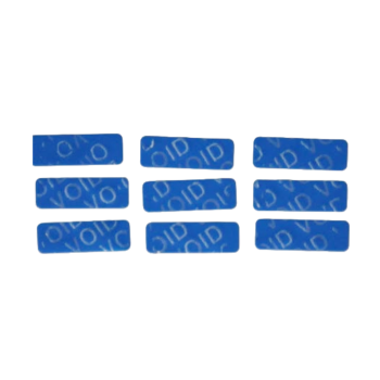 TamperGuard®, Tamper-Evident Security Label Seal Sticker, Rectangle, 0.75" x 0.25"