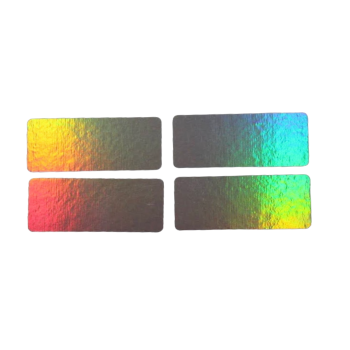 TamperGuard®, Tamper-Evident Security Label Seal Sticker, Rectangle, 1.5" x 0.6"