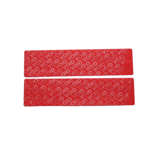 TamperGuard®, Tamper-Evident Security Label Seal Sticker, Rectangle, 4" x 1" - Image 2