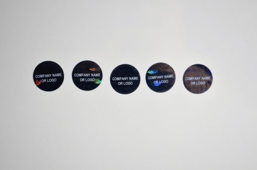 TamperMax®, Tamper-Evident Holographic Security Label Seal Sticker, Circle, 0.5" diameter - Image 27