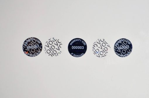 TamperMax®, Tamper-Evident Holographic Security Label Seal Sticker, Circle, 0.5" diameter - Image 29