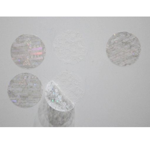TamperMax®, Tamper-Evident Holographic Security Label Seal Sticker, Circle, 0.5" diameter - Image 17