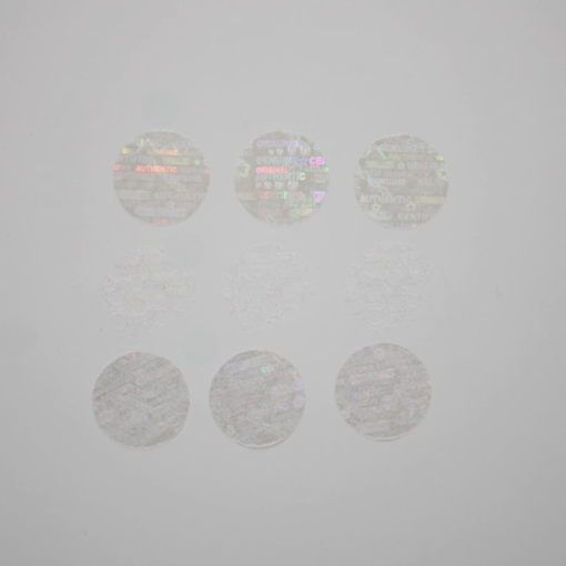 TamperMax®, Tamper-Evident Holographic Security Label Seal Sticker, Circle, 0.5" diameter - Image 19