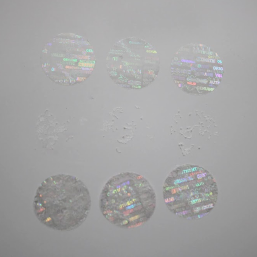 TamperMax®, Tamper-Evident Holographic Security Label Seal Sticker, Circle, 0.625" Diameter - Image 8