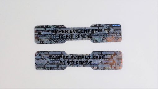 TamperMax®, Tamper-Evident Holographic Security Label Seal Sticker, Dogbone, 1.75" x 0.375" - Image 16