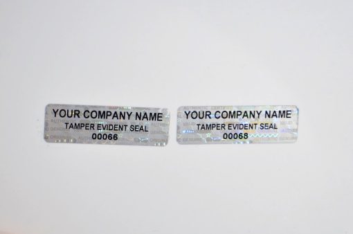 TamperMax®, Tamper-Evident Holographic Security Label Seal Sticker, Rectangle, 1" x 0.375" - Image 11