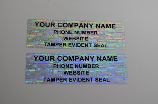 TamperMax®, Tamper-Evident Holographic Security Label Seal Sticker, Rectangle, 2" x 0.75" - Image 15