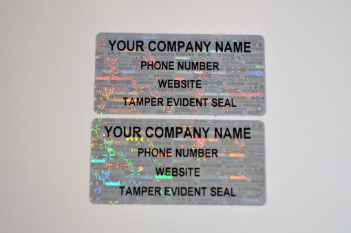 TamperMax®, Tamper-Evident Holographic Security Label Seal Sticker, Rectangle, 2" x 1" - Image 5