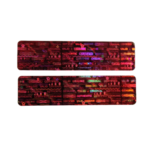 TamperMax®, Tamper-Evident Holographic Security Label Seal Sticker, Rectangle, 2" x 0.5" - Image 10