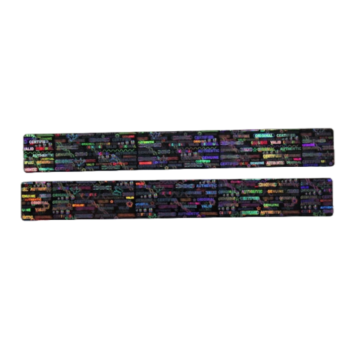 TamperMax®, Tamper-Evident Holographic Security Label Seal Sticker, Rectangle, 4" x 0.5" - Image 7
